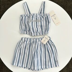 Guess Kids 2 Piece Striped Skort Set 2T